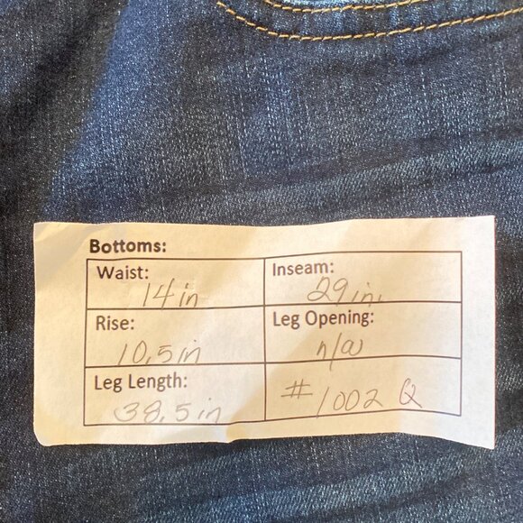 Madewell 10" High-Rise Skinny Jeans Hayes Wash, Size 27 - Picture 6 of 13